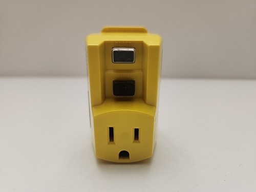 TRC Southwire 14650013-6 120-Volt, 15-Amp, 1800-Watts, Single Outlet Yellow  - Picture 1 of 8
