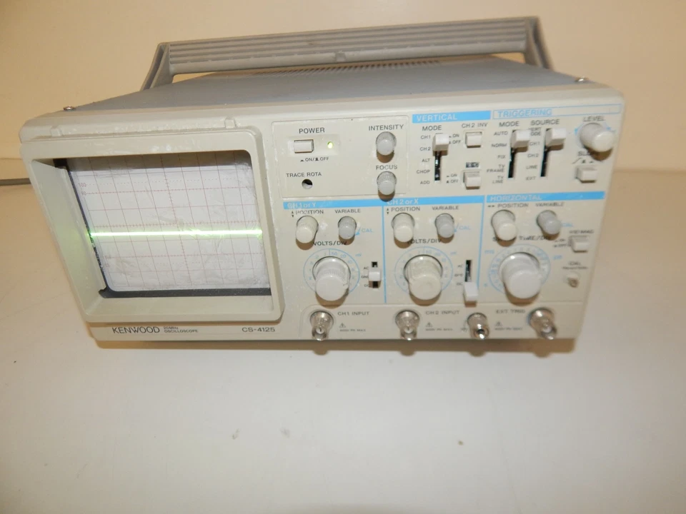 Osciloscopio Kenwood CS-4125 20 MHz (IWJ39) Foto 4 de 4