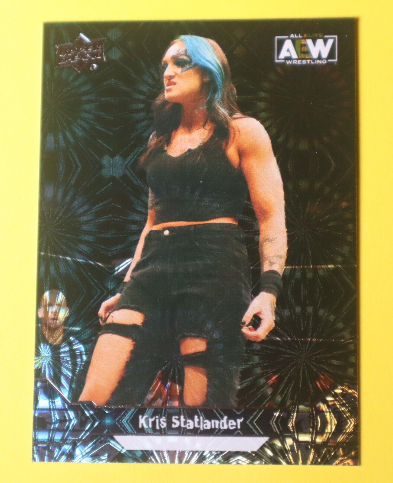 5 Kris Statlander 2023 Upperdeck Aew Pyro