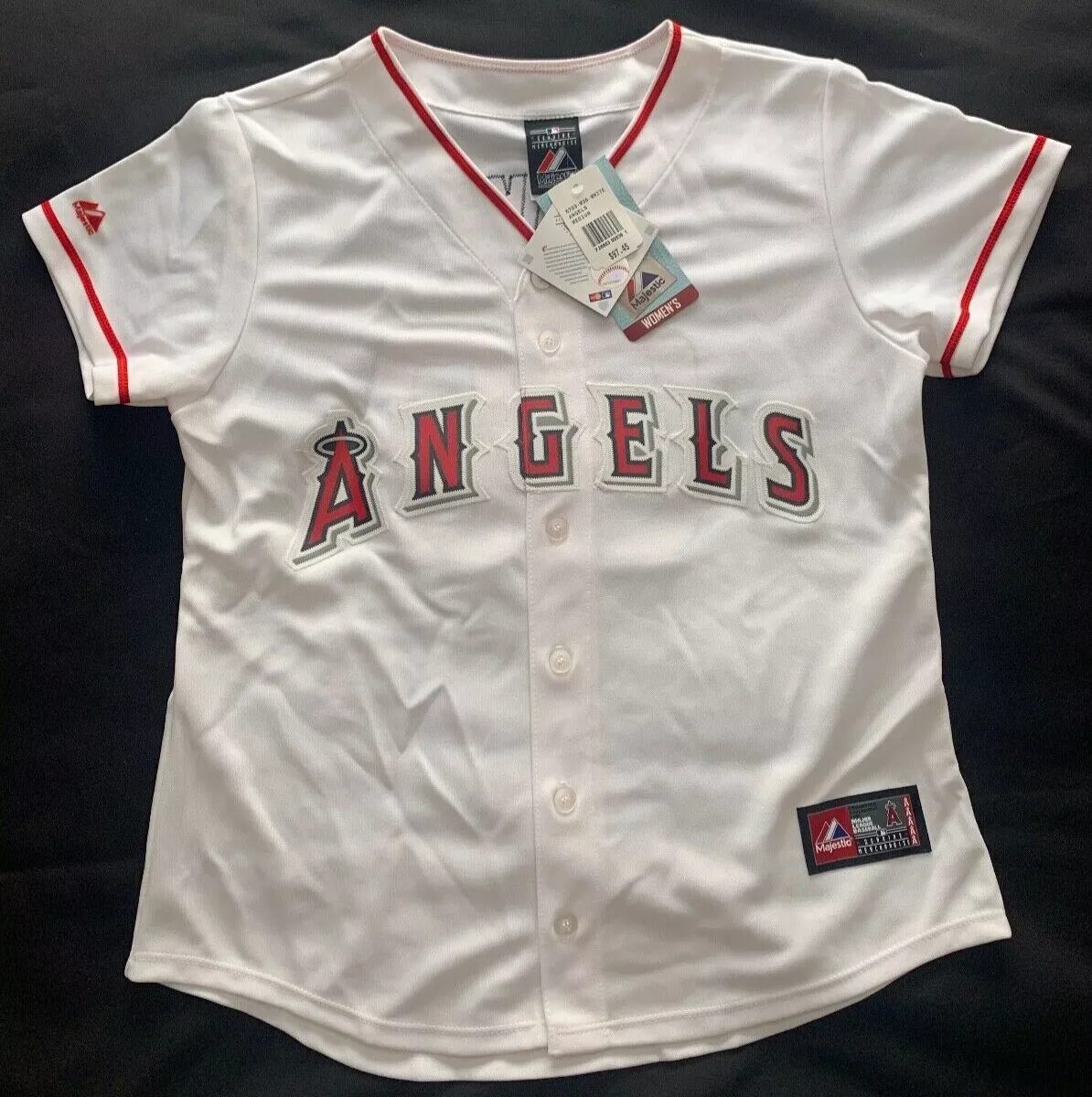 angels baseball women's jersey