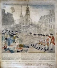Paul Revere Boston Massacre Newspaper American Revolution 8" x 10" PRINT