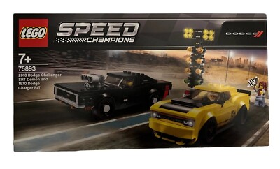 LEGO SPEED CHAMPIONS: Dodge Challenger SRT Demon and 1970 Dodge Charger R/T...