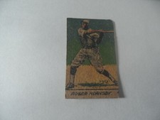 V-48 1921 W516-2-1 Hand-Cut baseball strip card #4 ROGER HORNSBY Cardinals