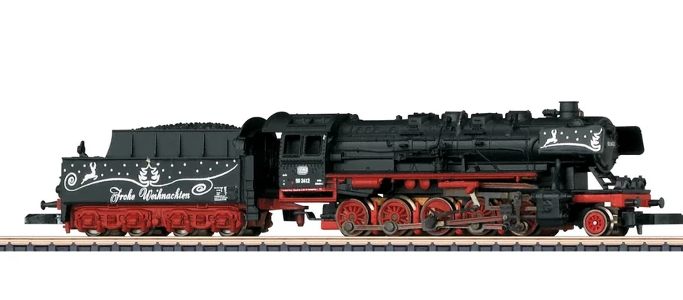 Marklin Z scale 88847 DB Class 50 Christmas Steam Locomotive - Image 2 of 2