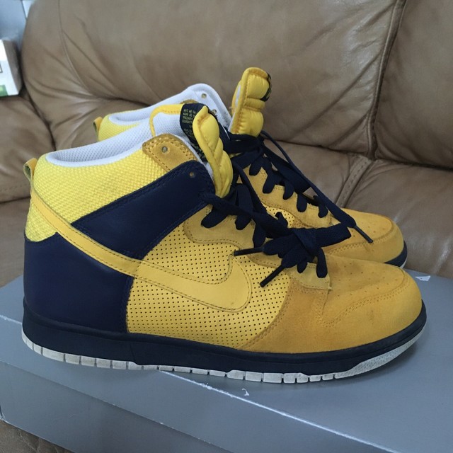 dunk high yellow