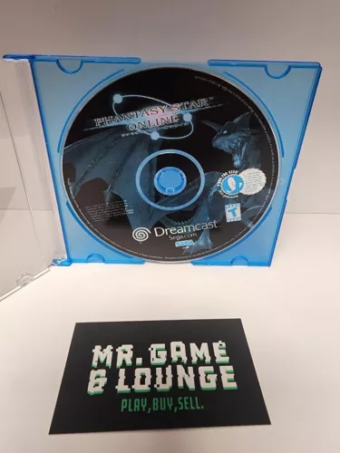 Phantasy Star Online (Sega Dreamcast, 2000) Game Disc ONLY