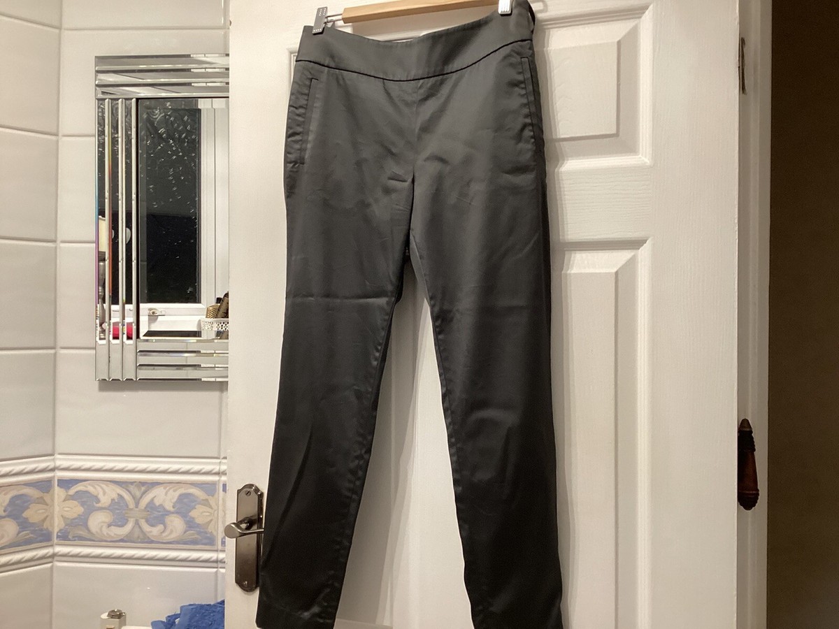 BIBA GREY TROUSERS SIZE 8,,,,,,, See UK