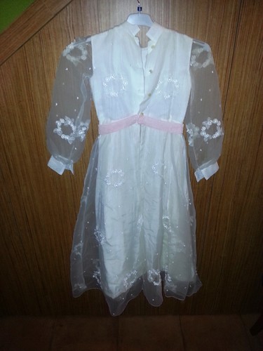 TRAJE DE COMUNION ANTIGUO VINTAGE DE NIÑA | eBay