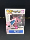 Funko Pop! Pokémon Games: (Flocked)  ESPEON #884 Amazon Exclusive w/Protector