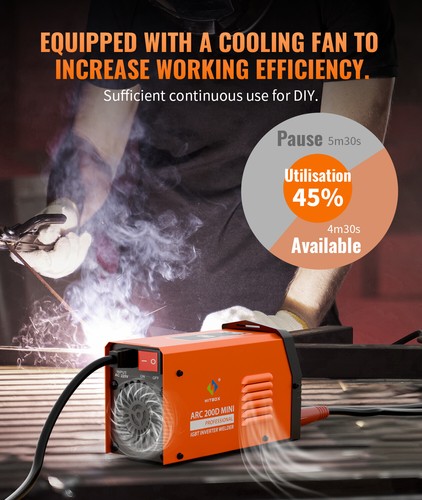 HITBOX 2IN1 Stick mini Welding Machine,120A Lift-TIG ARC Welder for Home use - Picture 14 of 17