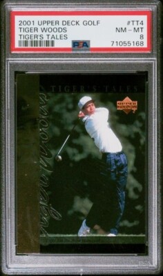 2001 Upper Deck Golf Tiger's Tales #TT4 TIGER WOODS Drive to