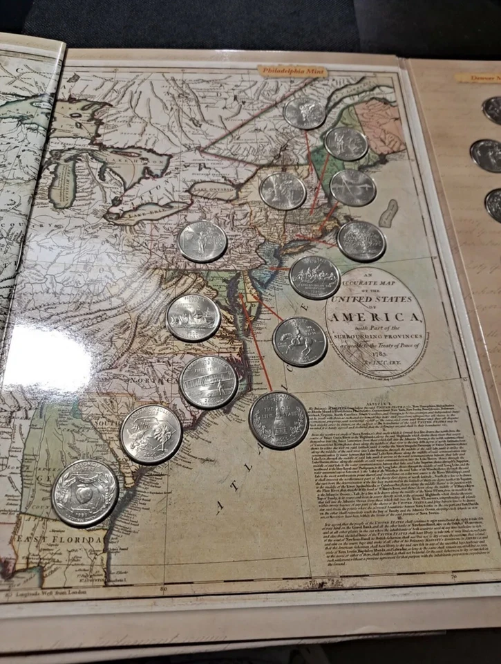 THE FORMATION OF THE UNION & PLURIBUS UNUM 1ST 13 STATE QUARTERS SET! SEALED NEW - Image 2 of 3