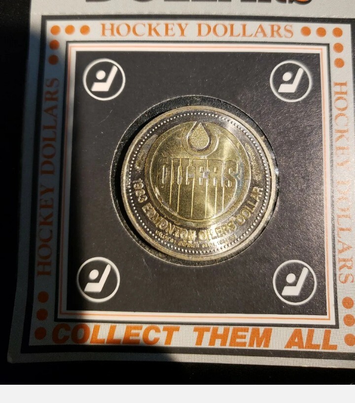 1983 Edmonton Oilers Dollars Coin Wayne Gretzky eBay