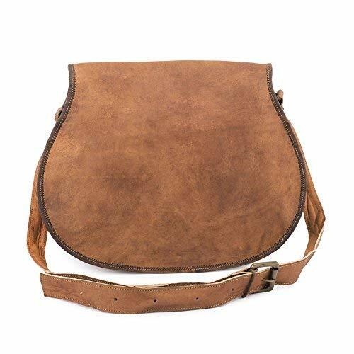 Borsa da donna vintage in pelle di capra messenger a tracolla borsa a mano bo... foto 4