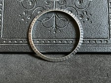 Authentic ROLEX 16220 SS Engine Turned Bezel For Rolex 16220 Datejust 36MM Watch