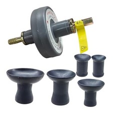 Universal Valve Lapping Tool Kit with 5 Suction Plates, Valve Grinding