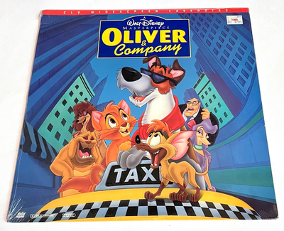 Oliver & Company Laserdisc LD 7897 as Walt Disney CLV Widescreen