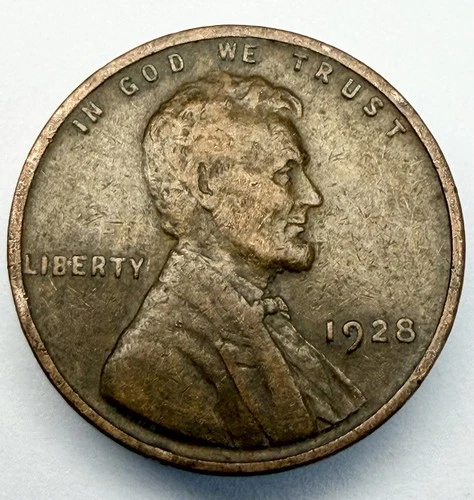 1928-P Lincoln Wheat Cent — photo from another recent sale