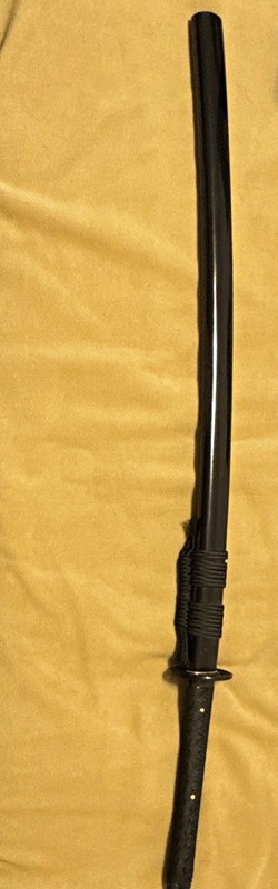 Real hand sharpened 1060 high carbon steel katana