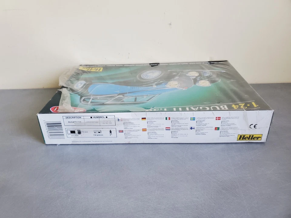 Modello Heller 1/24 Bugatti T.50 – 158 Pezzi – Nuovo – Modellismo Auto 21 Cm - Immagine 3 di 4