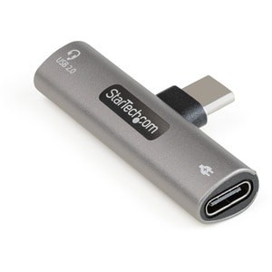 Startech USB C Audio & Ladeadapter USB-C Audio Adapter USB C Audio Headset Po