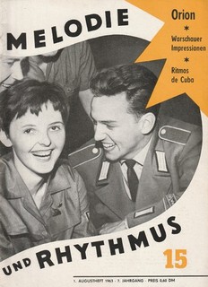 Melodie und Rhythmus 1963 Nr. 15 DDR Hartmut Eichler Orion Tanz Ritmos de Cuba