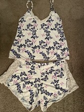 Jessica Simpson 2-pc Lingerie Pajamas Cami Shorts Set Size Medium