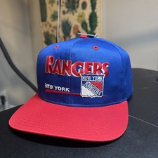 New York Rangers Vintage Twins Enterprise Snapback Cap Hat - NWT