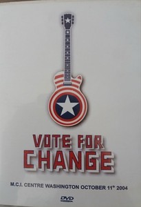Vote For Change DVD Pearl Jam / Springsteen