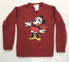 Disney Store Vintage Minnie Mouse Sweater Youth Size Small