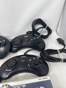 Sega Genesis Controllers and Accessories Bundle Untested