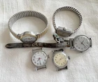 Vintage Timex Watches, Lot of 5 - NOT running