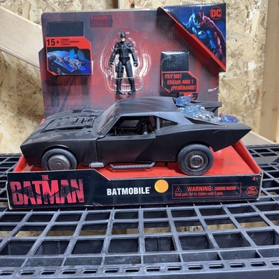 DC The Batman Movie BATMOBILE w/Lights/Sound & 5.5'' figure NEW 4+