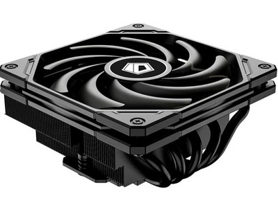 ID-COOLING IS-55 BLACK CPU Kühler Low Profile 55mm Höhe CPU Luftkühler 5 Slim 