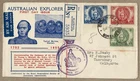 Australia 1946 RGSAQ Blackall Registered Mitchell Set FDC Cover