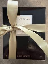 Van Cleef & Arpel Rose Rouge Scented Candle Collection Extraordinaire brand new