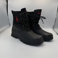 Polo Ralph Lauren Black Rubber Boots for Men for Sale - Shop  display picture 3