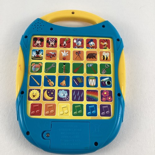 Disney My First Smart Pad Handheld Electronic Activity Learning Mickey Minnie - Picture 6 of 6