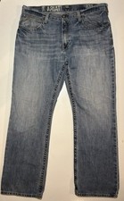 Ariat M4 Low Rise Boot Cut Jeans Men  s 38 x 32 Work Cowboy Rodeo Cotton