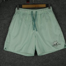 Nike Swim Trunks Mens Medium Green Sun Club Mesh Lined Shorts DV9600-379