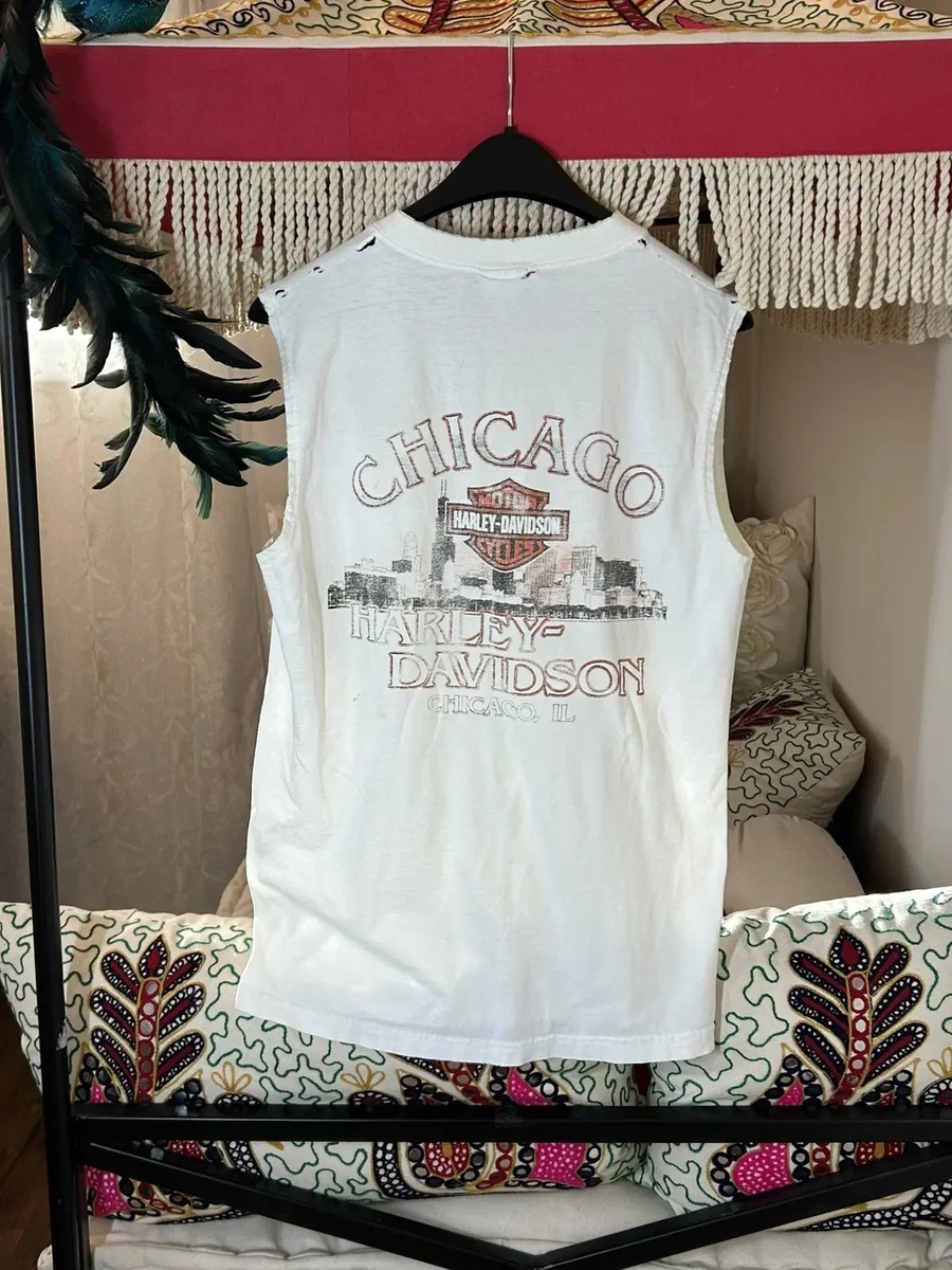 Harley-Davidson Vintage Sleeveless T-Shirts for Men for sale | eBay