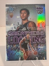 2025-26 Bowman Chrome Basketball RC Nique Clifford Greatness Loading Refractor