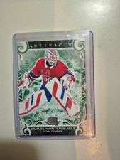 2024-25 Artifacts Samuel  Montembeault Emerald /149 Green #102 Canadiens 