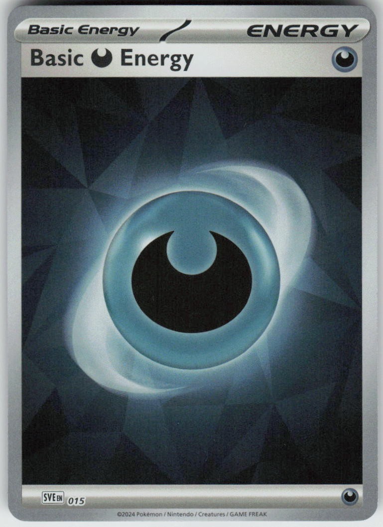 Basic Darkness Energy 015 Scarlet & Violet Energies Pokemon Holo Near Mint