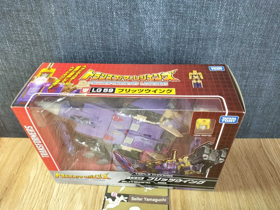 Transformers Legends LG-59 Blitzwing Action Figure Takara Tomy from Japan - Image 3 of 4