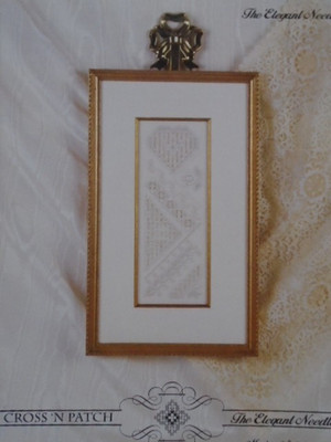 ''THE ELEGANT NEEDLE'' Cross 'N Patch Emie Bishop Cross Stitch Chart No. 91