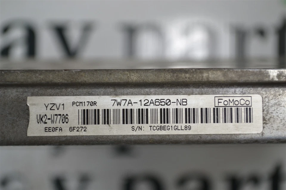 Unidade de controle de motor 7W7A12A650NB Ford Crown Victoria 2007 módulo ECU 3M5 583 B11 - Imagem 3 de 4