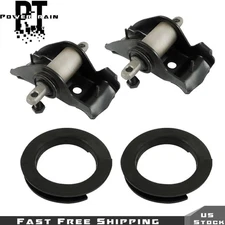 4pcs Seat Saddles Coil Spring Perches Insulator Kit For Mustang Spring 1965-1973