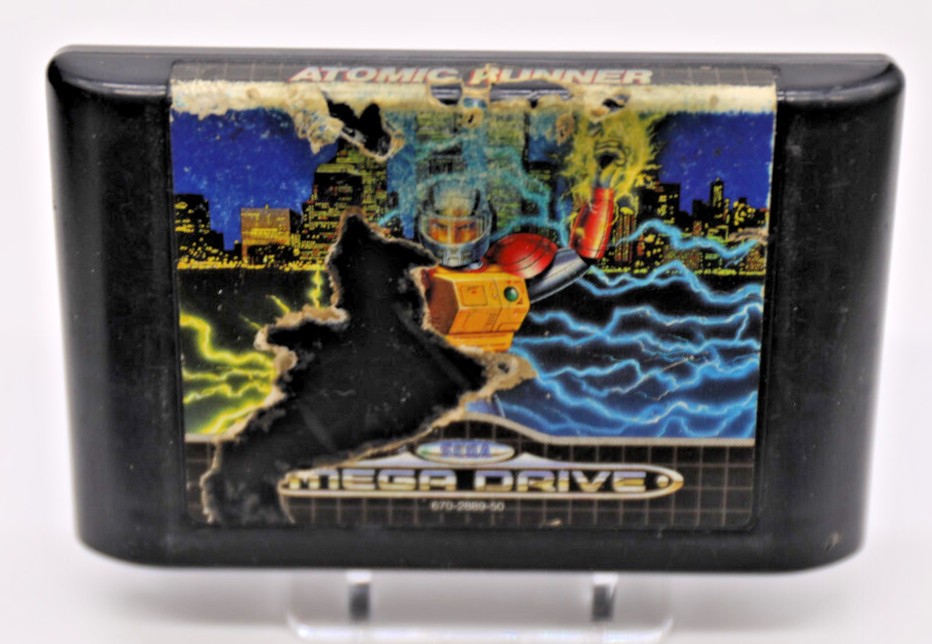 Jeu ATOMIC RUNNER sur Sega MEGADRIVE (MD) 100% authentic