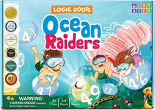 Ocean Raiders Number Sequencing & Addition Game - Fun Math Board Game and STEM T